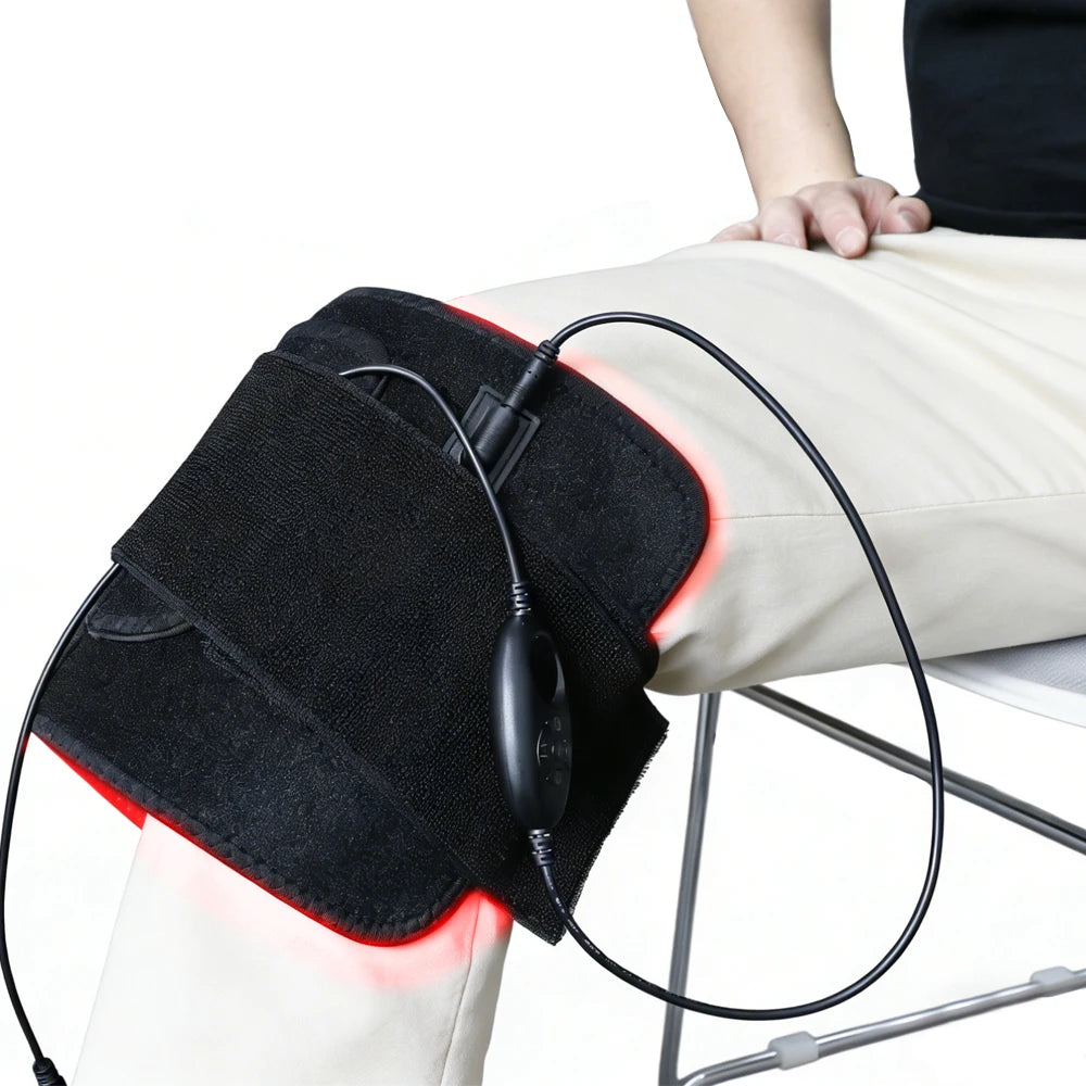3 in 1 LED Infrared Light Therapy Body Pad Wearable Wrap for Back Shoulder Waist