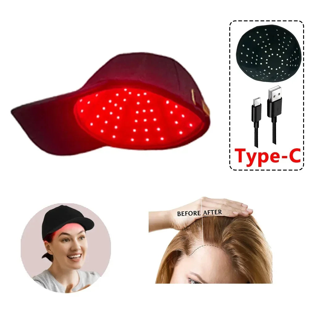 New Red Light Therapy Hair Growth Cap for Hair Regrowth Anti Hair Loss